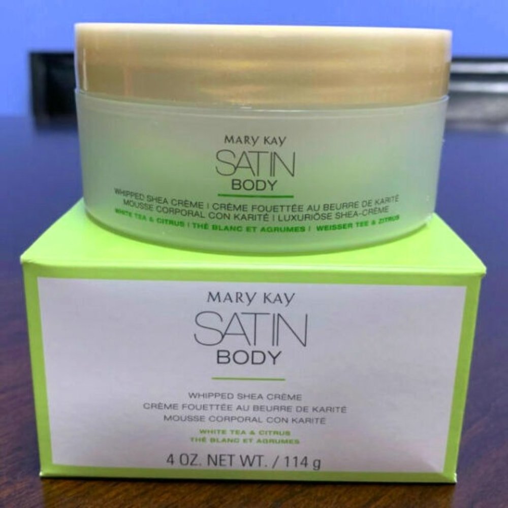 White Tea & Citrus Satin Body Whipped Shea Crème